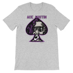 Ace Austin In Spade Unisex Short Sleeve T-Shirt