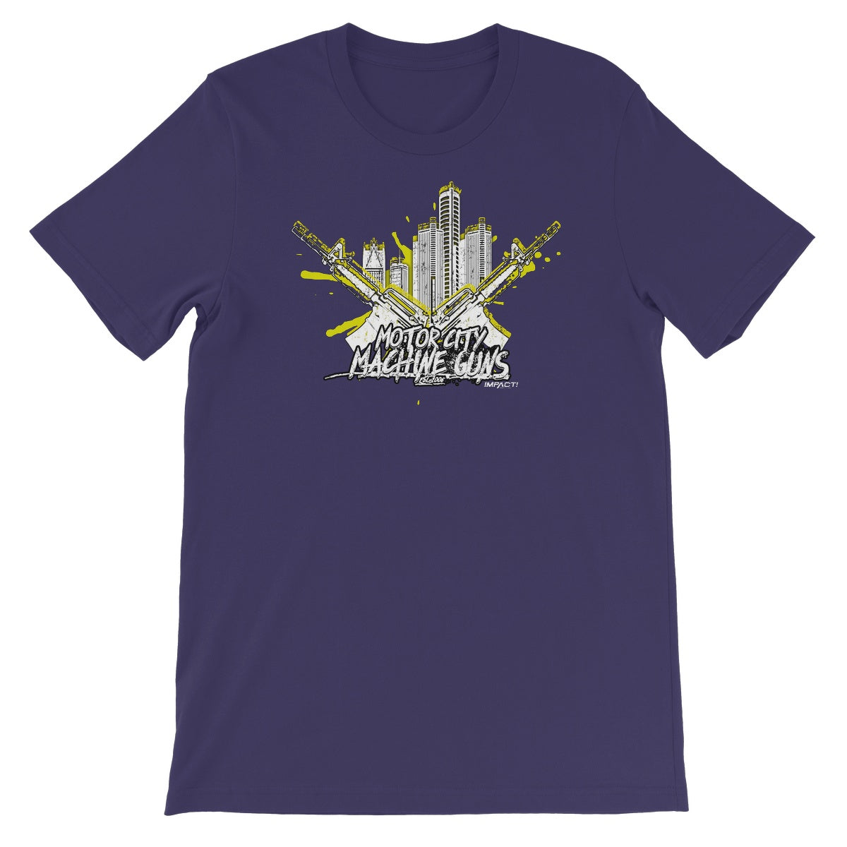 Motor City Machine Guns - Detroit City Heat Unisex Short Sleeve T-Shirt