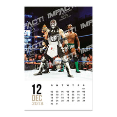 Impact Wrestling 2019 13 month Calendar