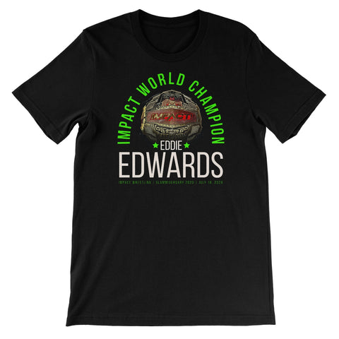 Eddie Edwards Impact World Champion Unisex Short Sleeve T-Shirt